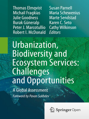 cover image of Urbanization, Biodiversity and Ecosystem Services